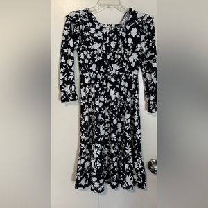 Ruffle flower dress